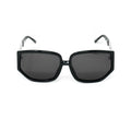 Erickson Beamon Sunglasses Rectangular Black and Dark Grey