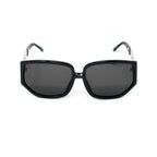 Erickson Beamon Sunglasses Rectangular Black and Dark Grey