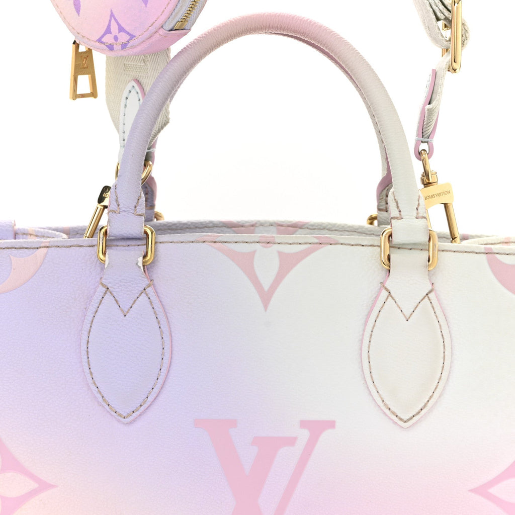 Monogram Giant Spring In The City Onthego PM Sunrise Pastel