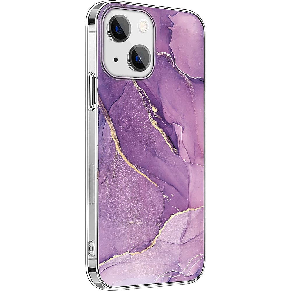 SAHARA - Inspire Series Purple Marble Case  - iPhone 14 Plus - CP00334