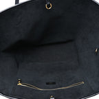 Raffia Saint Jacques Tote Black