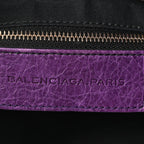 Agneau Classic Gold Hardware Velo Dark Violet