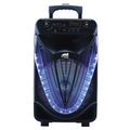 Portable 12 inch Bluetooth Party Speaker with Disco Light