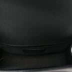 Caviar Quilted Small Boy Flap Black