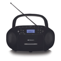 Portable CD/Cassette Boombox with AM/FM Radio