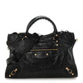 Agneau Giant 12 Gold Hardware City Black