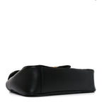 Calfskin Matelasse Small GG Marmont Shoulder Bag Black