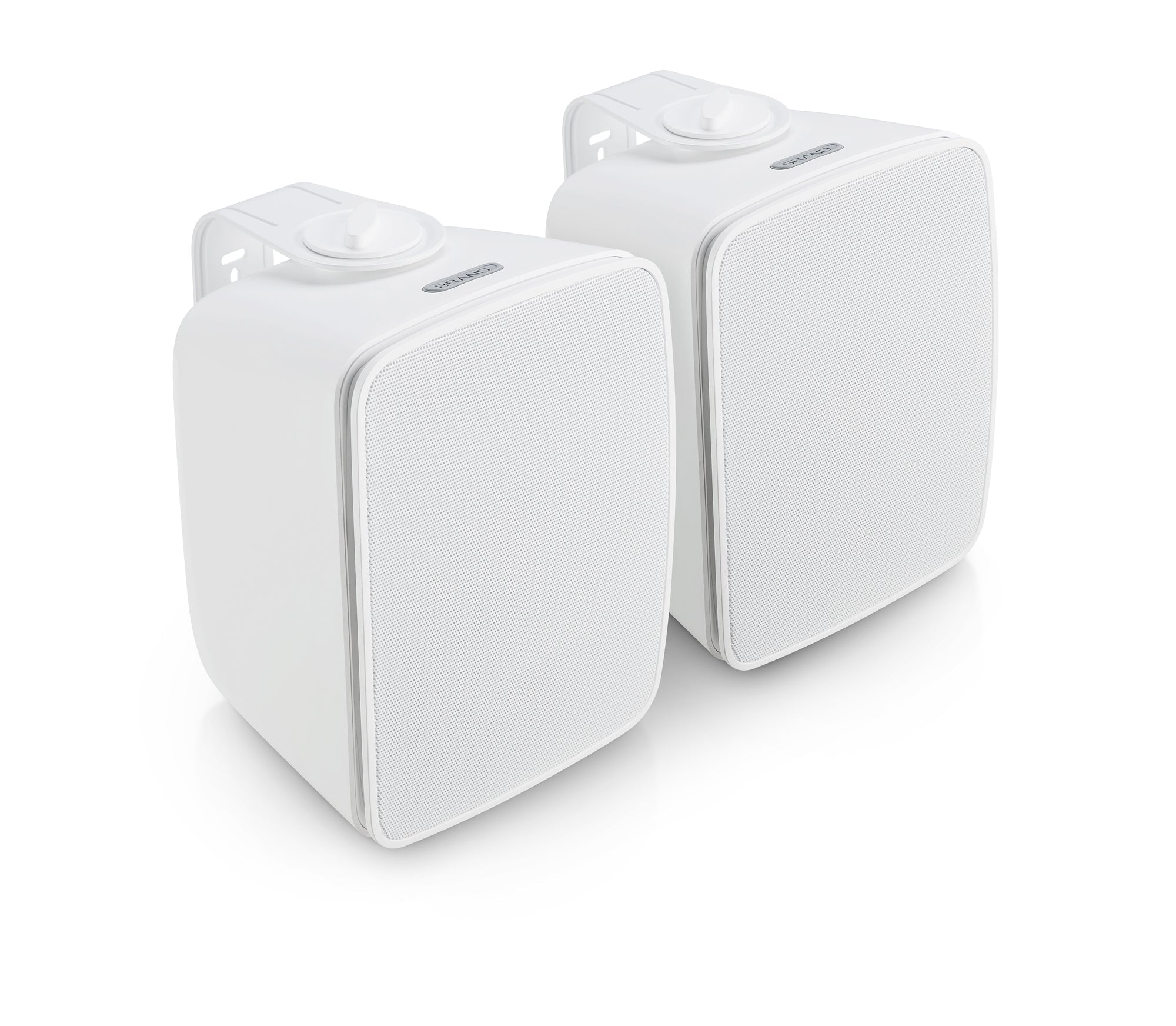 Soundpro Dual Bluetooth Weatherproof Indoor & Outdoor Wall-Mount Loudspeakers