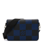 Damier Graphite 3D Studio Messenger Navy