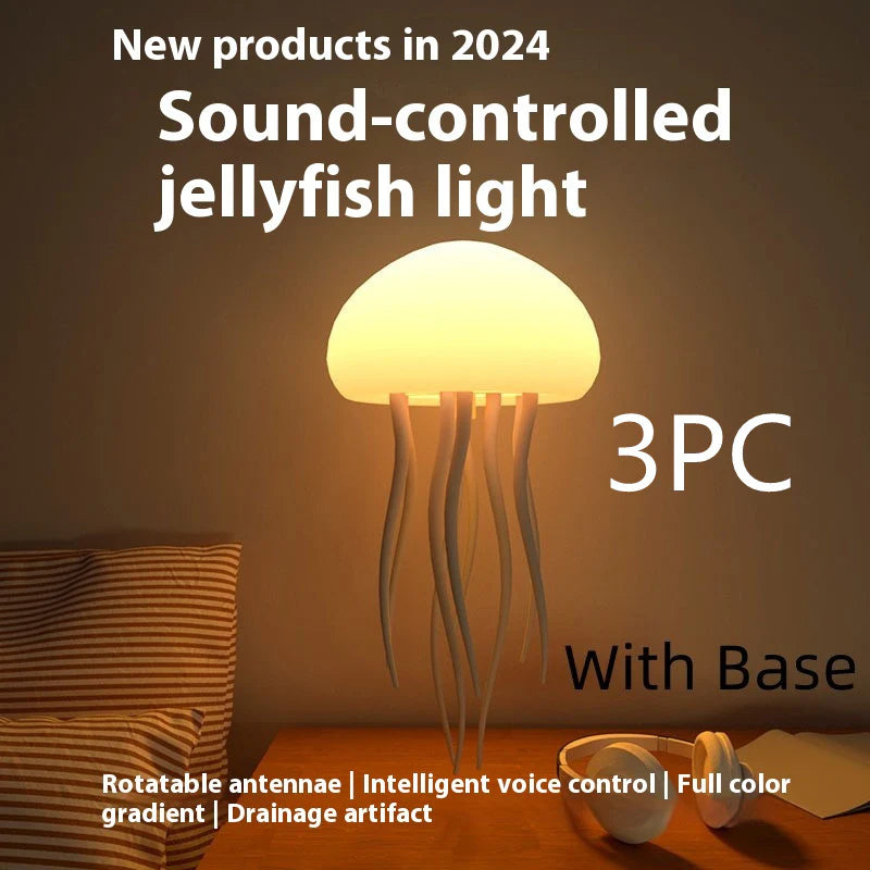 Jellyfish Mood Lamp LED Jellyfish Night Light Portable Jellyfish Lamp