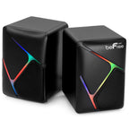 Dual Compact LED Gaming Speakers