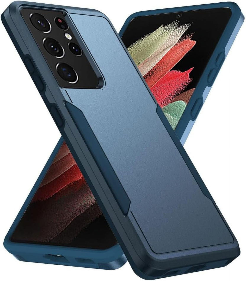 Entronix Case Compatible with Galaxy S23 Ultra - Soft-Touch Dual-Layer Sleek Cover