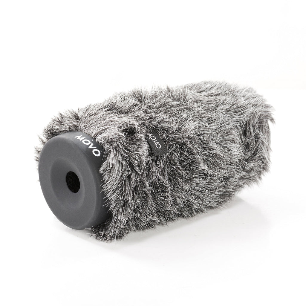 Movo WS-G140 Furry Rigid Windscreen
