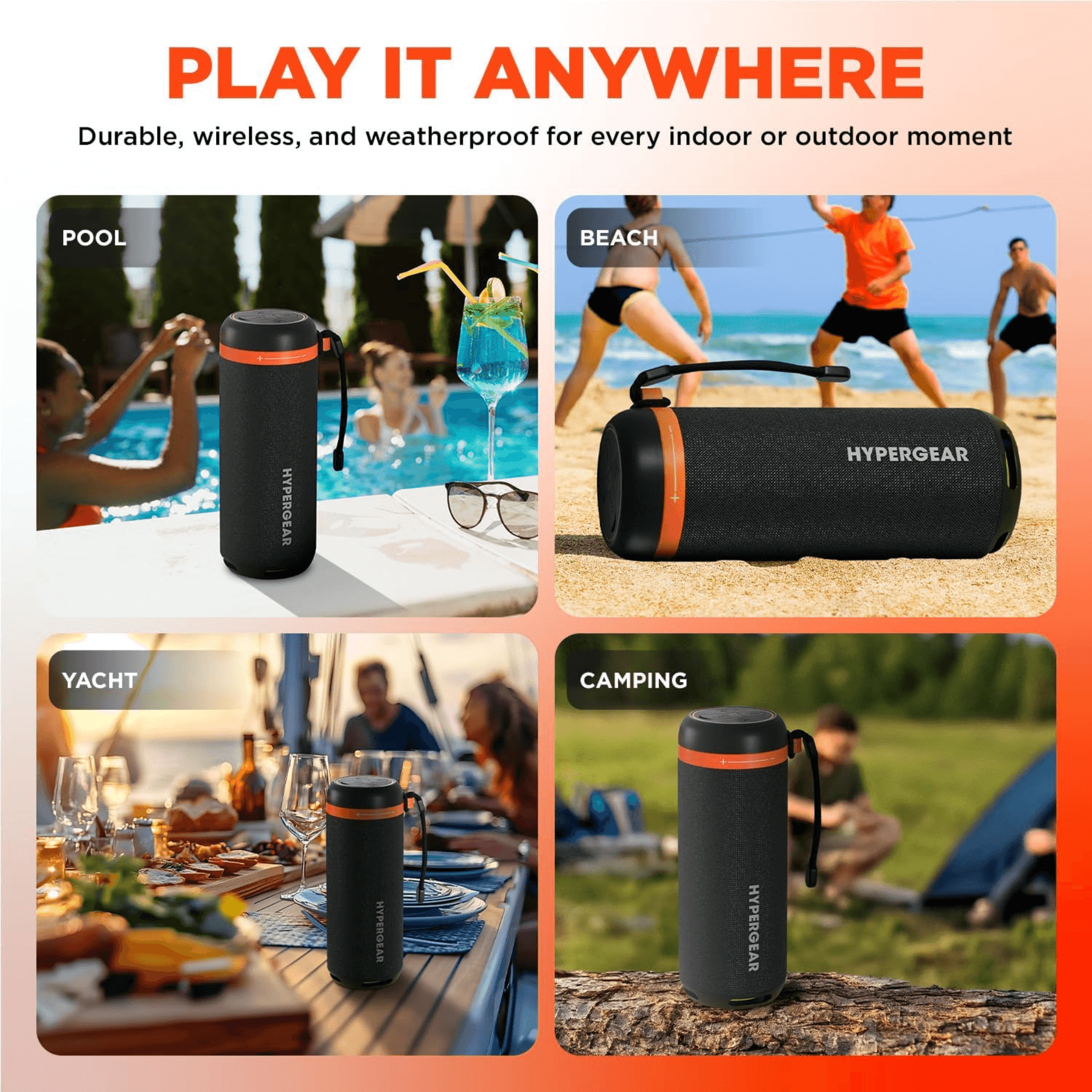 SoundTower Portable Bluetooth Speaker