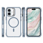 SAHARA - Venture Series Clear Rebound Case with Kickstand -  Apple iPhone 16 Plus