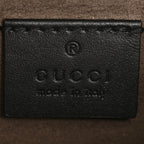 GG Supreme Monogram Belt Bag Black