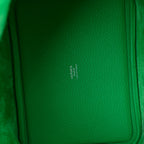 Taurillon Clemence Swift Eclat Picotin Lock 18 PM Menthe Vert Bosphore