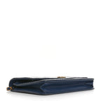 Snakeskin Wallet On Chain WOC Blue