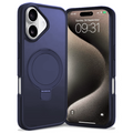 Entronix [Magnetic] Case Compatible with iPhone 17 - Translucent Frosted Matte Gripstand