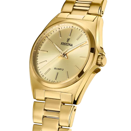 Festina Casual Ladies Gold Watch