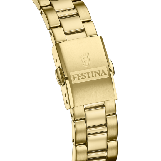 Festina Casual Ladies Gold Watch