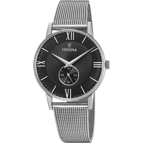 Festina Retro Men's Black Watch