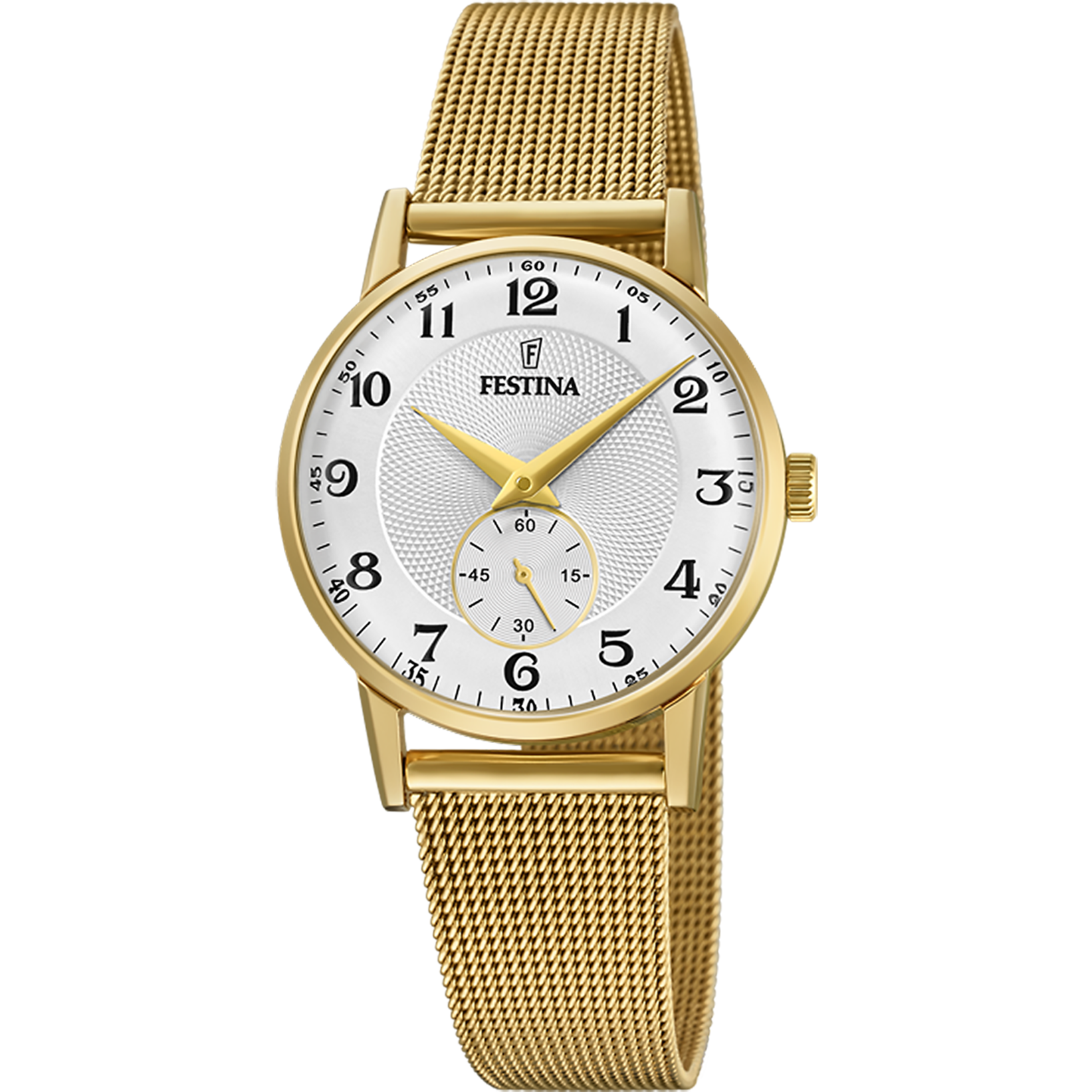 Festina Retro Ladies Gold Watch