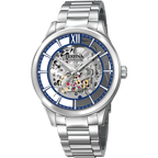 Festina Skeleton Auto Men's Silver Watch