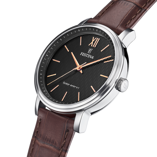 Festina Solar Energy Men's Brown Watch