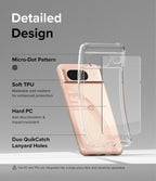 Entronix Case Compatible with Pixel 8 Pro - [Hard Back] Clear Cover