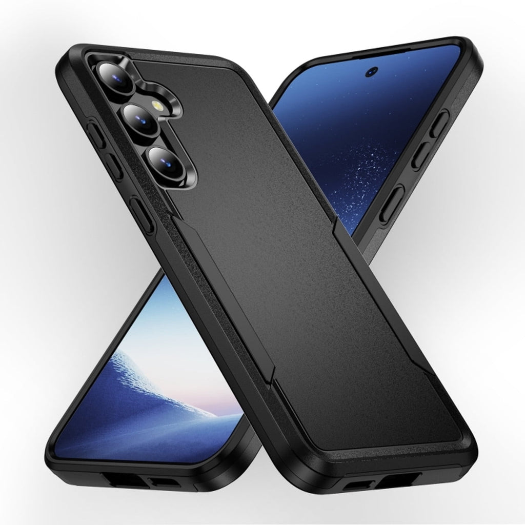 Entronix Case Compatible with Galaxy S25 FE - Soft-Touch Dual-Layer Sleek Cover