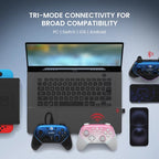 Gamesir Super Nova Wireless Pro Controller with Charging Station and Enhanced Joystick for Nintendo Switch, PC, Android, and iOS