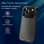 Entronix Bundle Compatible with iPhone 17 Pro - Heavy Duty Case & 1 Clear Screen Protector