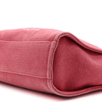 Canvas Mini Deauville Tote Red