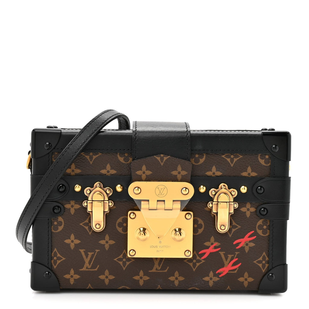 Monogram Petite Malle Black