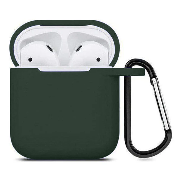 Entronix Case Compatible with AirPods 1st/2nd Gen - Soft-Touch Liquid Silicone