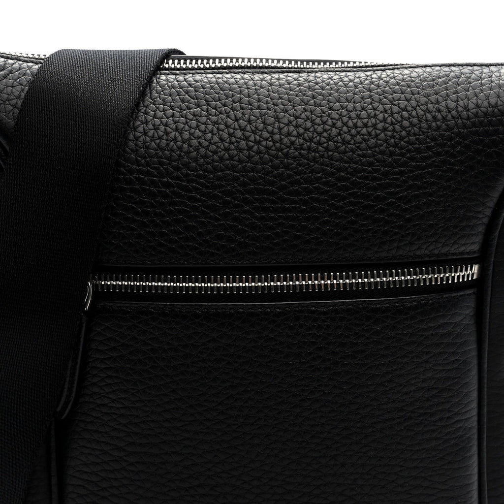 Heavy Grain Small Urban Messenger Black
