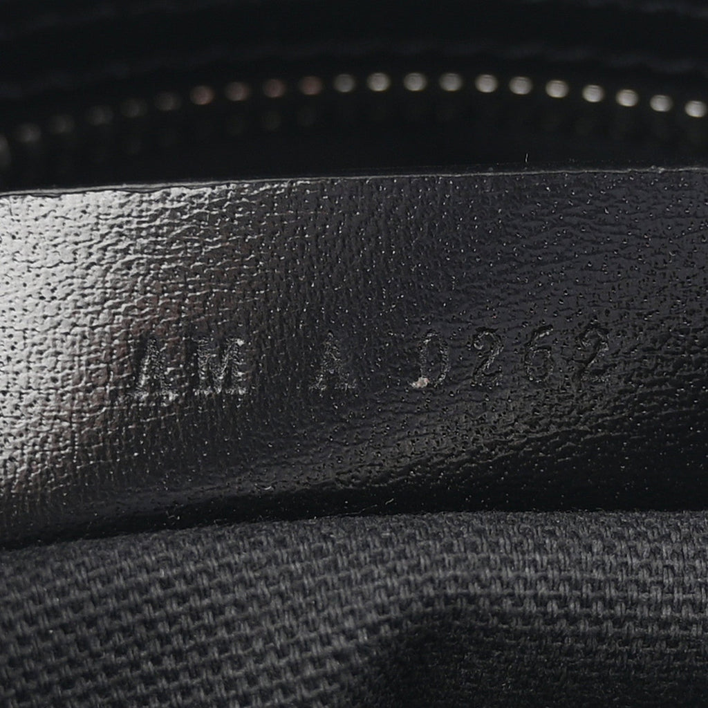 Shiny Lord Calfskin Mini Antigona Black