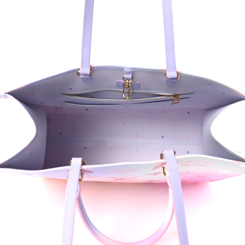 Monogram Giant Spring In The City Onthego GM Sunrise Pastel