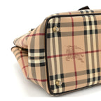 Haymarket Check Eden Tote Chocolate