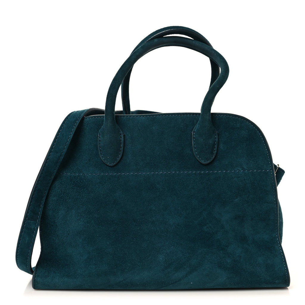 Suede Soft Margaux 10 Bag Teal Green