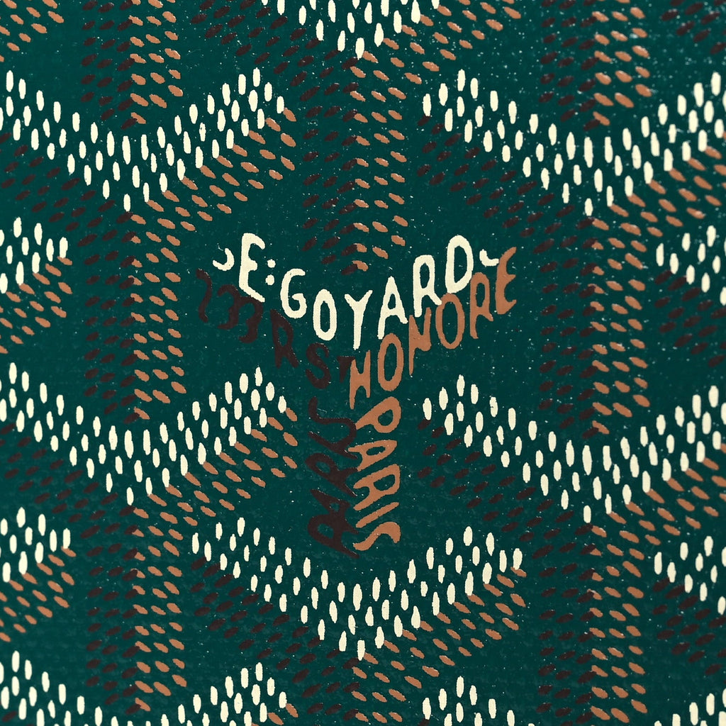 Goyardine Structure Mini Saigon Green