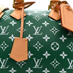 Calfskin Monogram Speedy P9 Bandouliere 30 Green