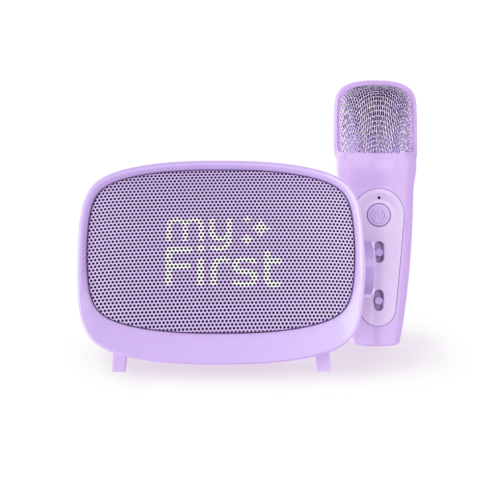 myFirst Voice 2 - Speaker and Microphone Karaoke For Kids (Purple)