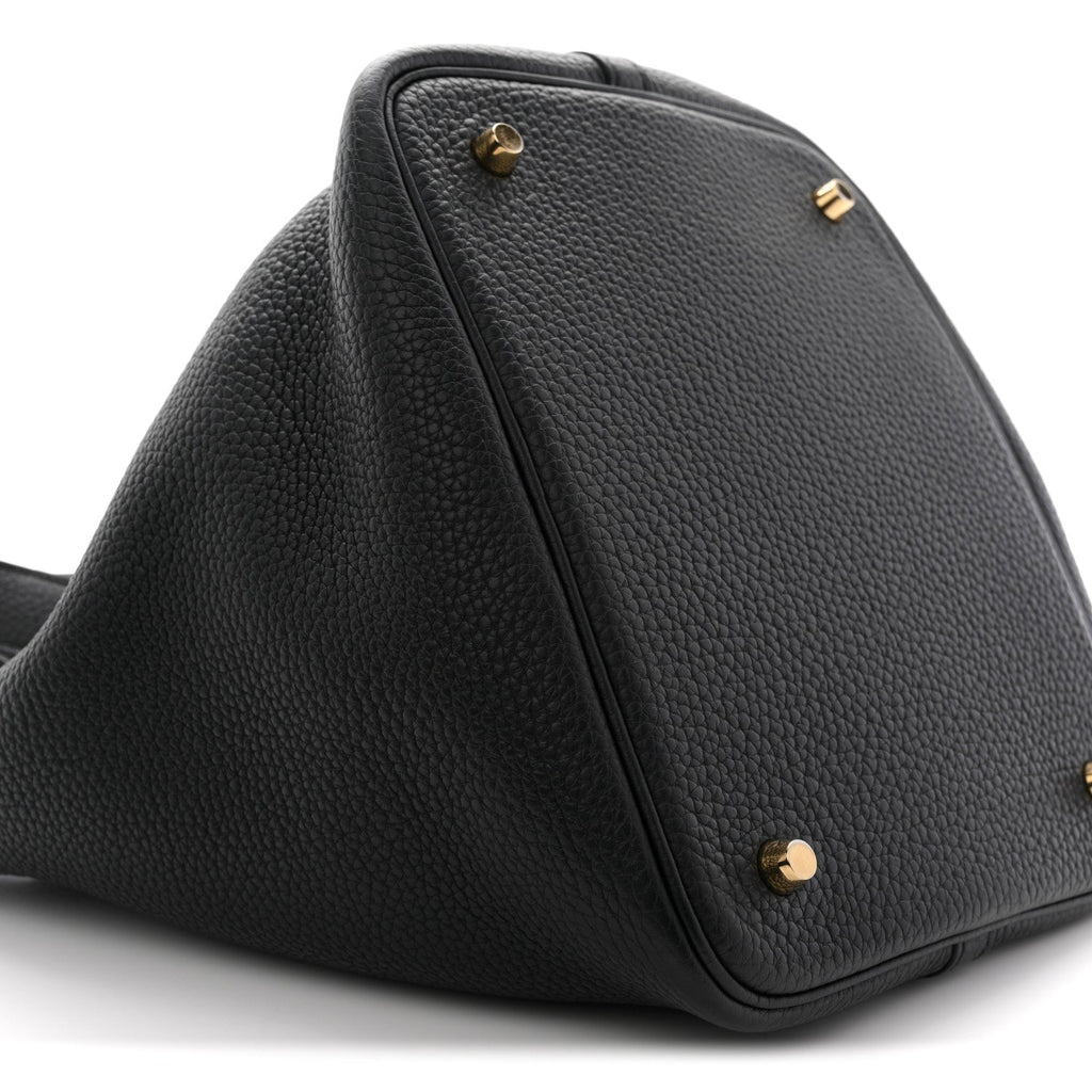 Taurillon Clemence Picotin Lock 22 MM Black