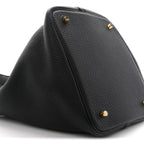 Taurillon Clemence Picotin Lock 22 MM Black