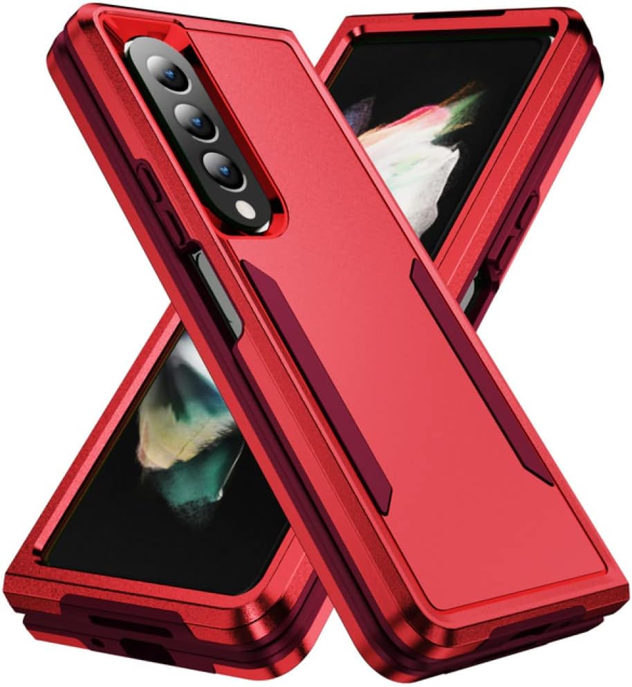 Entronix Case Compatible with Galaxy Z Fold 6 - Soft-Touch Dual-Layer Sleek Cover