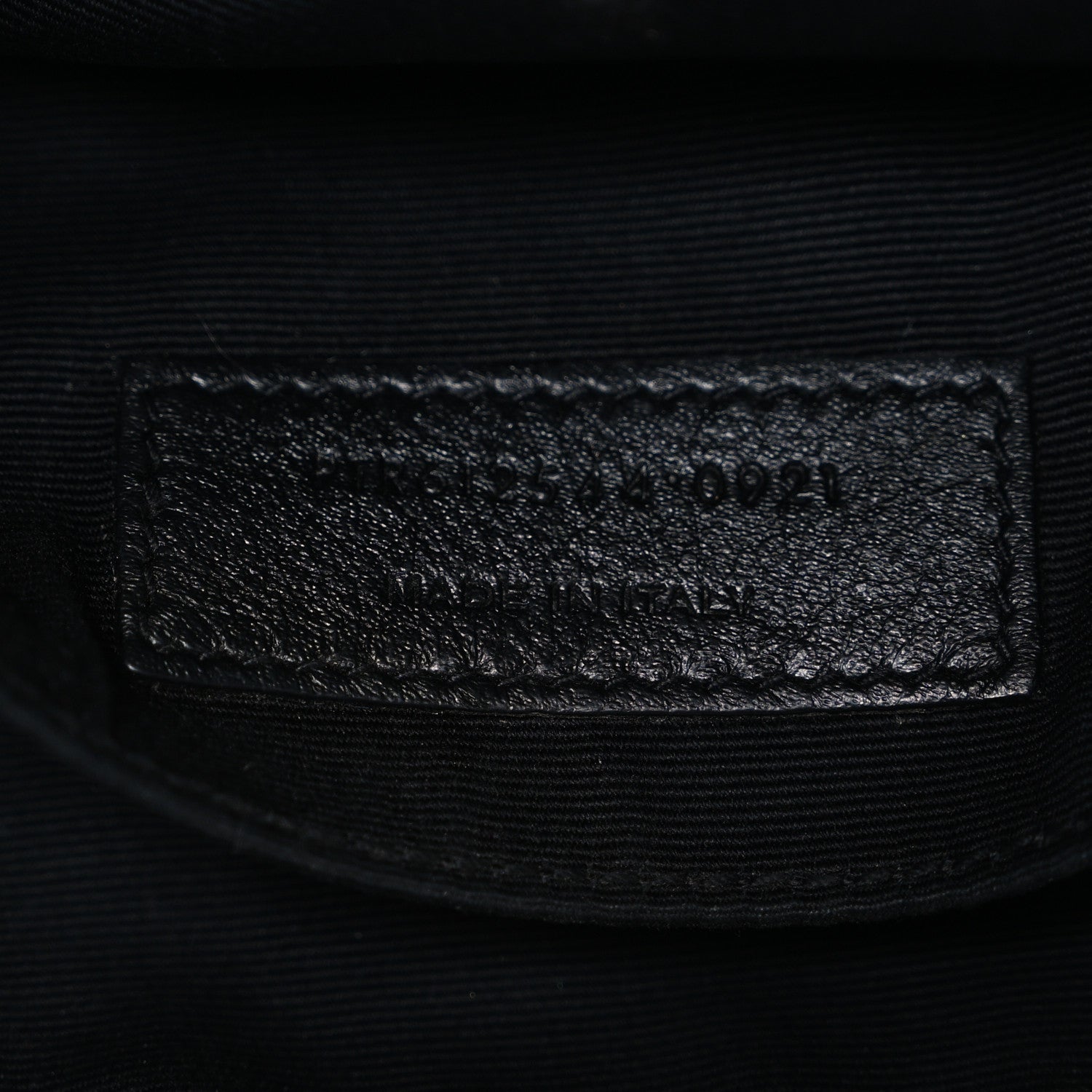 Suede Calfskin Monogram Lou Camera Bag Black