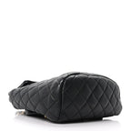 Calfskin Quilted Mini Urban Spirit Backpack Black