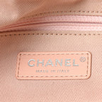 Canvas Large Double Face Shopping Tote Light Pink